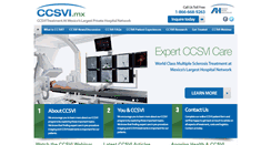 Desktop Screenshot of ccsvi.mx