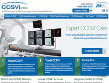 Tablet Screenshot of ccsvi.mx