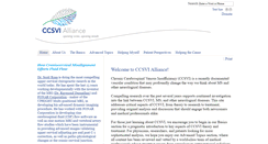 Desktop Screenshot of ccsvi.org